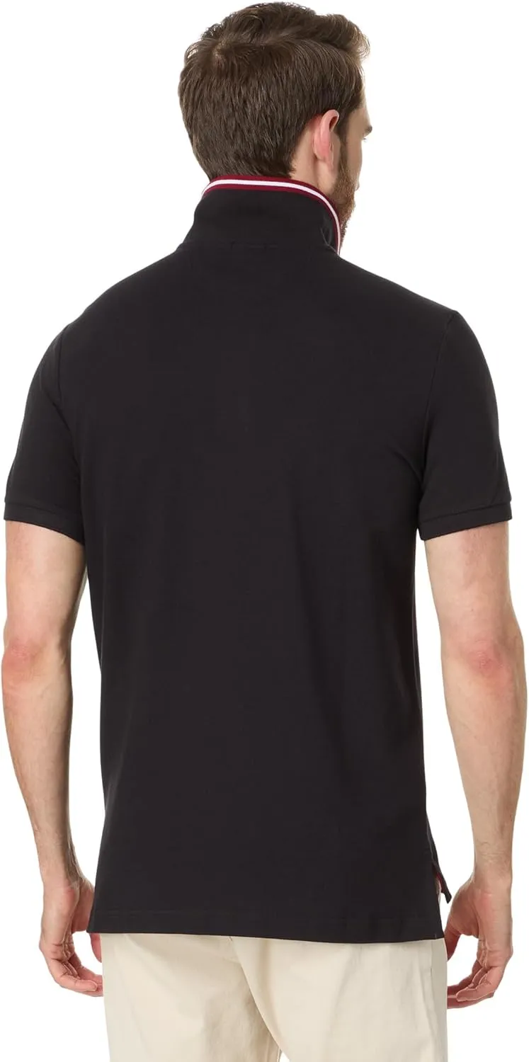 U.S. Polo Assn. Men's Short Sleeve Slim Fit Solid Pique Polo Shirt
