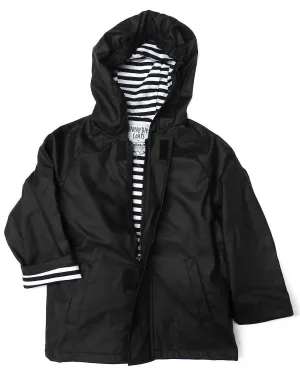 WelliesAU Black Rainy Days Raincoat